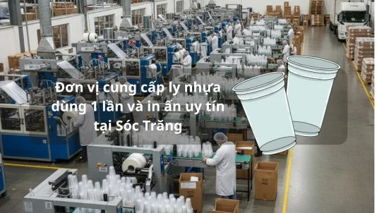 Đơn vị cung cấp ly nhựa dùng 1 lần và in ấn uy tín tại Sóc Trăng