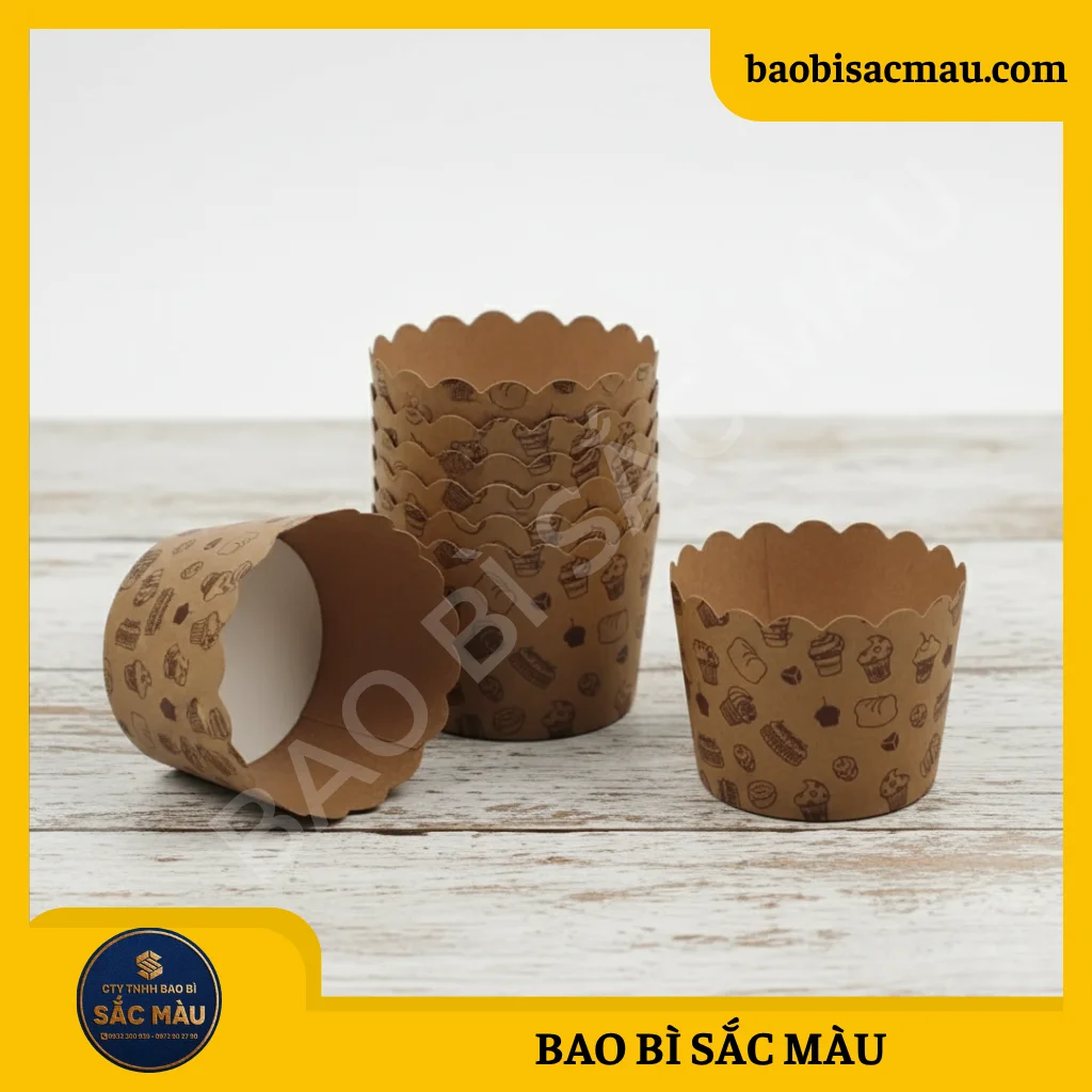 Ly giấy cupcake/ Cốc giấy cupcake 