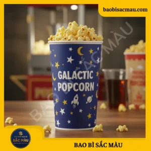 Ly giấy đựng bắp rang bơ