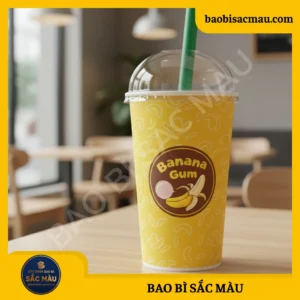 Ly giấy đựng trà sữa / Cốc giấy đựng trà sữa (in sẵn)