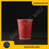 Ly giấy màu đỏ/ Cốc giấy màu đỏ