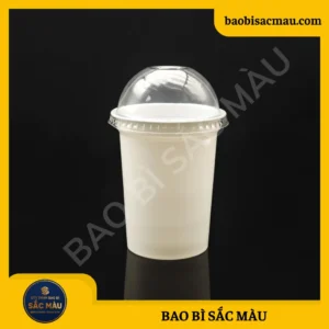 Ly giấy nắp cầu/ Cốc giấy nắp cầu