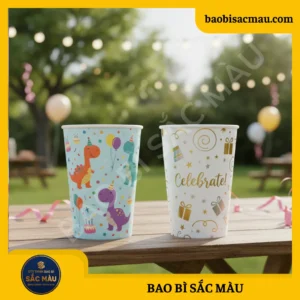 Ly giấy sinh nhật / Cốc giấy sinh nhật