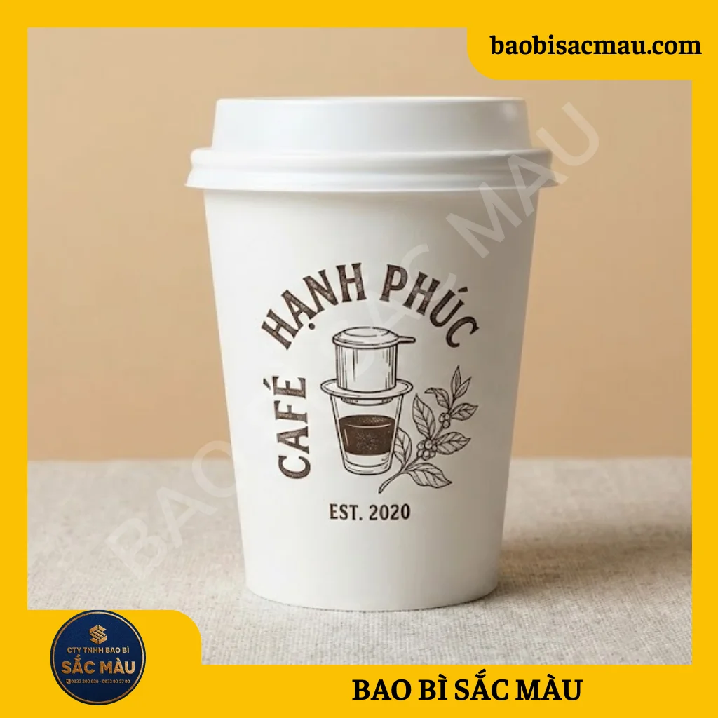 In ly giấy, in cốc giấy theo yêu cầu, giá sỉ, giao nhanh