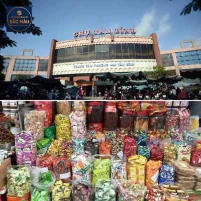 Tổng hợp kho sỉ bánh kẹo Tết tại Cần Thơ, TPHCM, Bình Dương uy tín, giá sỉ tốt