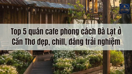 Top 5 quán cafe phong cách Đà Lạt ở Cần Thơ đẹp, chill, đáng trải nghiệm