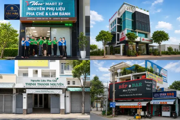 Top 6 nhà cung cấp nguyên liệu pha chế ở Cần Thơ uy tín, giá rẻ